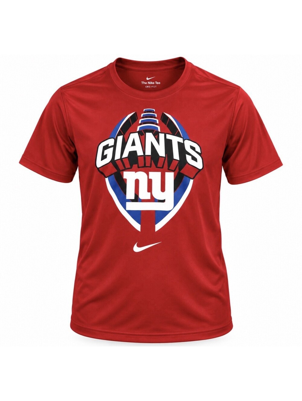 Nike New York Giants Dri-FIT Shirt Youth Large 14/16 Red NFL Football Tee New